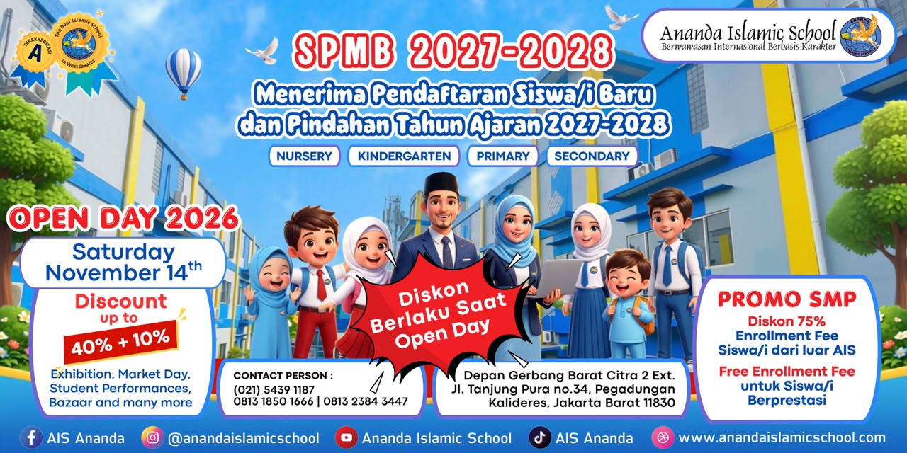 Selamat Datang di Ananda Islamic School